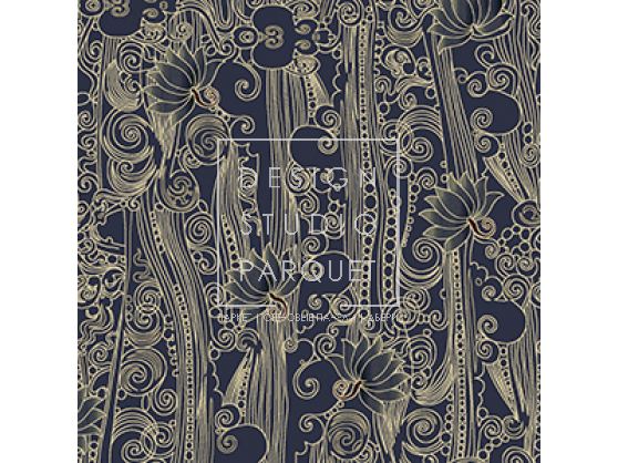 Ковровое покрытие Ege The Indian Carpet Story lotus art nouveau purple RF52752438